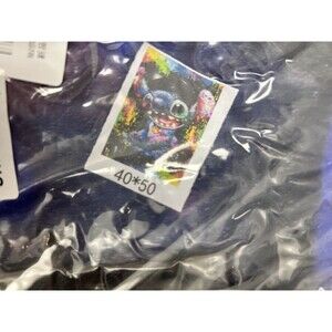 40x50 Colorful Stitch-Inspired Fleece Blanket Cute Cartoon Throw Kids & Adults